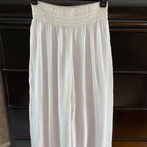White Palazzo Pants